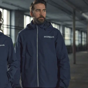 Scania Jackor & Västar | Allvädersjacka Marinblå – Herr