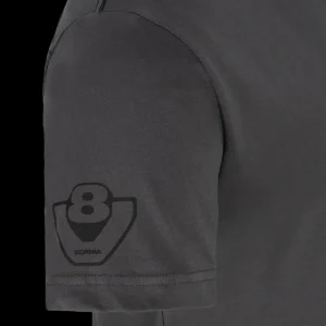 Scania T-shirts | Antracitgrå T-shirt Fire – Herr