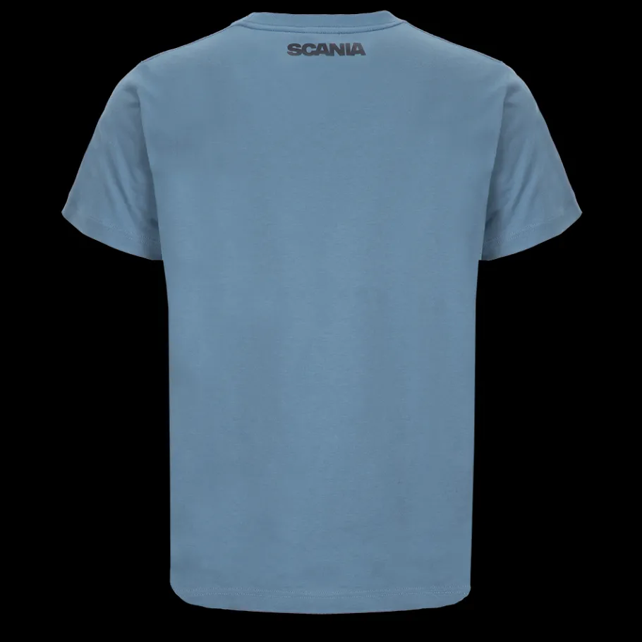 bl_supertshirt_herr_2.webp Scania T-shirts | Blå SUPER-t-shirt – herr