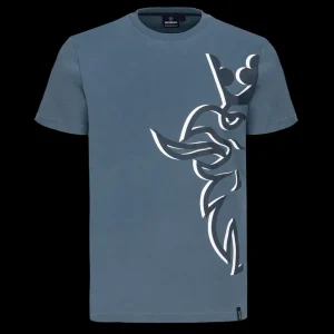 Scania T-shirts | Blå t-shirt ”duo” med Grand Griffin – herr