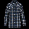 Scania Jackor & Västar | Blårutig flanelljacka – Dam