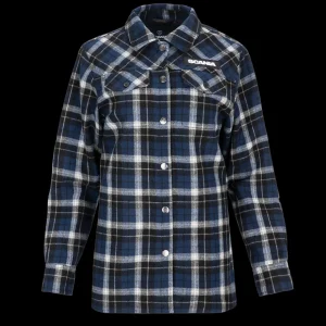 Scania Jackor & Västar | Blårutig flanelljacka – Dam