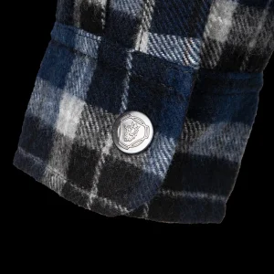 Scania Jackor & Västar | Blårutig flanelljacka – Herr