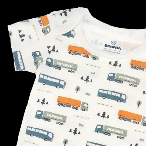 Scania Baby | Body med lastbilar och bussar – bebis