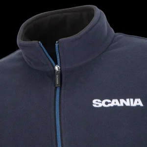 Scania Jackor & Västar | Fleecetröja Marinblå – Herr