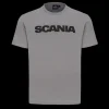 Scania T-shirts | Grå t-shirt ”bas” med Wordmark – herr
