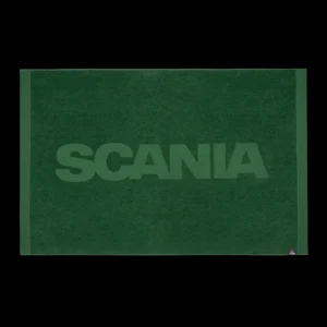 Scania Sport | Bäddset, Filtar & Handdukar | Grön handduk med ordmärket