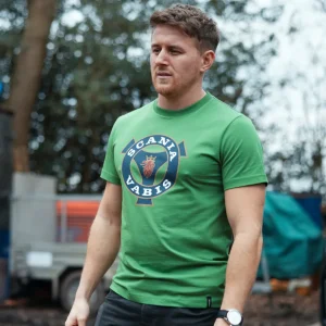 Scania T-shirts | Grön Heritage-t-shirt – herr