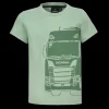 Scania Kläder | Grön t-shirt med lastbilstryck – barn