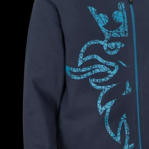 Scania Tröjor & Hoodies | Huvtröja Gripen med dragkedja Marinblå – Herr