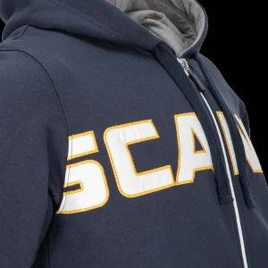 Scania Tröjor & Hoodies | Huvtröja Retro med dragkedja – Herr