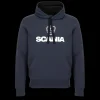 Scania Tröjor & Hoodies | Huvtröja logotyp Matrinblå – Herr