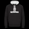 Scania Tröjor & Hoodies | Huvtröja logotyp Svart – Herr
