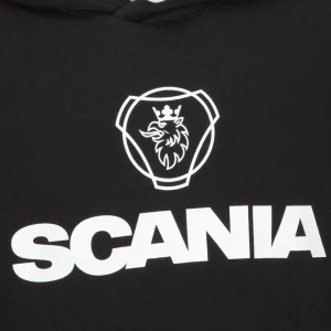 Scania Tröjor & Hoodies | Huvtröja logotyp Svart – Herr