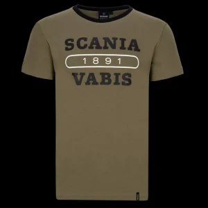 Scania T-shirts | Kaki T-shirt 1891 – Herr