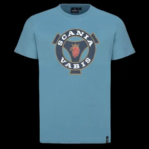 Scania T-shirts | Ljusblå Heritage-t-shirt – herr