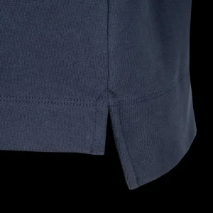 Scania Tröjor & Hoodies | Marinblå avslappnad huvtröja med rand – herr