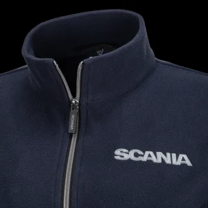 Scania Jackor & Västar | Marinblå basfleecejacka – dam