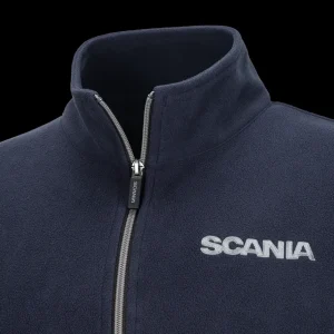 Scania Jackor & Västar | Marinblå basfleecejacka – herr