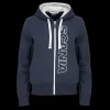 Scania Tröjor & Hoodies | Marinblå bashuvtröja med dragkedja – dam