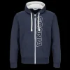 Scania Tröjor & Hoodies | Marinblå bashuvtröja med dragkedja – herr