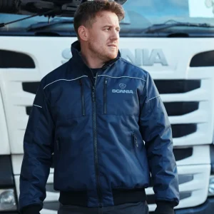 Scania Jackor & Västar | Marinblå förarjacka 4.0 – herr