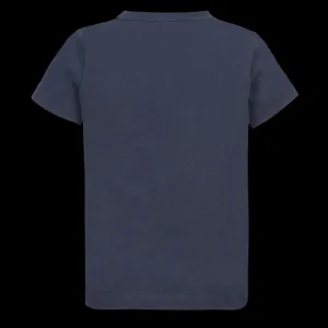 Scania Kläder | Marinblå t-shirt med vertikal rand – barn