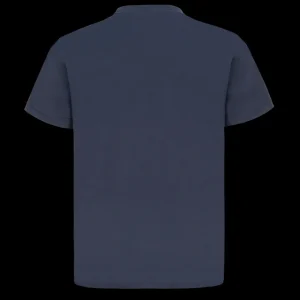 Scania T-shirts | Marinblå t-shirt med vertikal rand – herr