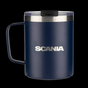Scania Tillbehör Mat & Dryck | Mugg i rostfritt stål med Symbol