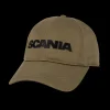 Scania Kepsar & Mössor | Kepsar & Mössor | Olivgrön baseballkeps med ordmärke