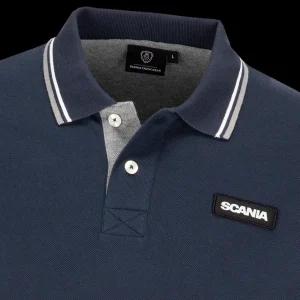 Scania Pikétröjor | Piké Klassisk Marinblå – Herr