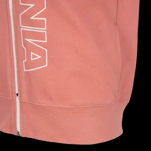 Scania Tröjor & Hoodies | Rosa bashuvtröja med dragkedja – dam