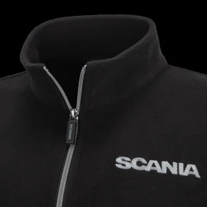 Scania Jackor & Västar | Svart basfleecejacka – dam