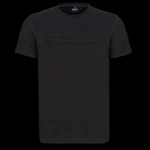 Scania T-shirts | Svart broderad t-shirt 2.0 – herr