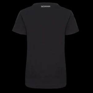 Scania T-shirts | Svart SUPER-bas-t-shirt – dam