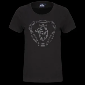Scania T-shirts | Svart t-shirt med HD Symbol – dam