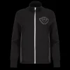 Scania Tröjor & Hoodies | Svart V8-tröja ”duo” med dragkedja – dam