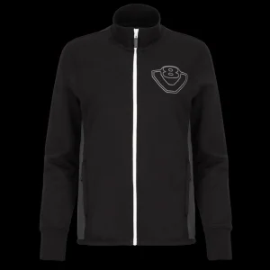 Scania Tröjor & Hoodies | Svart V8-tröja ”duo” med dragkedja – dam