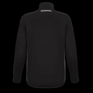 Scania Tröjor & Hoodies | Svart V8-tröja ”duo” med dragkedja – dam