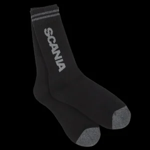 Scania Underkläder | Svarta strumpor med Wordmark