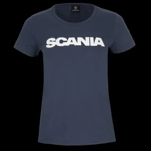 Scania T-shirts | T-Shirt Marinblå – Dam