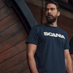 Scania T-shirts | T-Shirt Marinblå– Herr