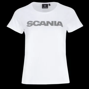 Scania T-shirts | T-Shirt Vit – Dam