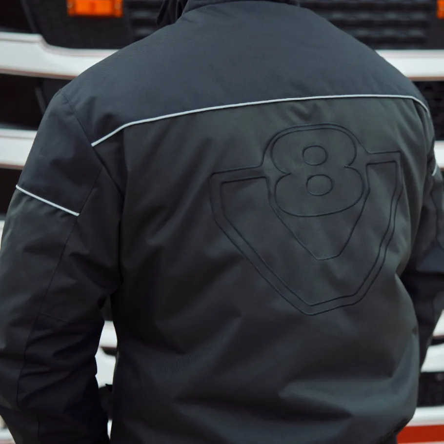 tvfrgad_gr_frarjacka_v_herr_1.webp Scania Jackor & Västar | Tvåfärgad grå förarjacka V8 – Herr