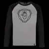 Scania T-shirts | Tvåfärgad grå långärmad T-shirt – Herr