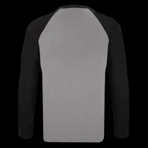 Scania T-shirts | Tvåfärgad grå långärmad T-shirt – Herr
