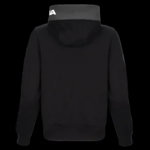 Scania Tröjor & Hoodies | Tvåfärgad svart huvtröja med dragkedja – Dam