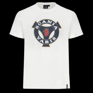 Scania T-shirts | Vit Heritage-t-shirt – herr